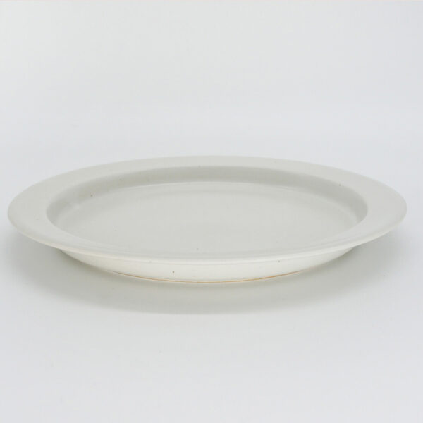 [Ancient Pottery] 復古做舊圓盤 L 白