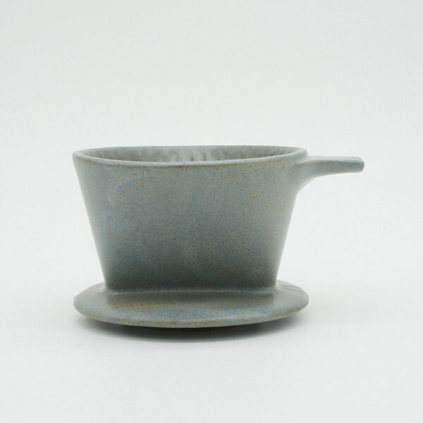 [Ancient Pottery] 復古做舊手沖咖啡濾杯（3孔扇形）灰綠