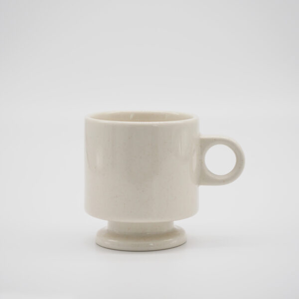 [Smith] Stacking Footed Mug White