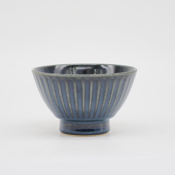 [Bread and Rice]削切紋碗 海軍藍